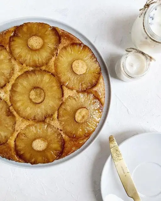 Смесь для пирога. Ананасовый пирог с кусочками ананаса. 15кг