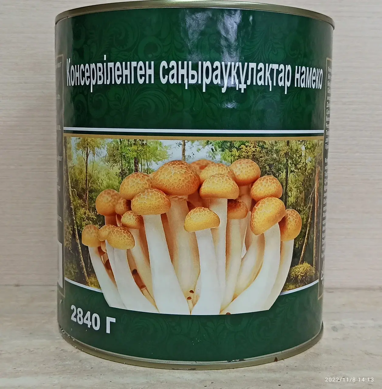 Консервированные грибы намеко (опята)