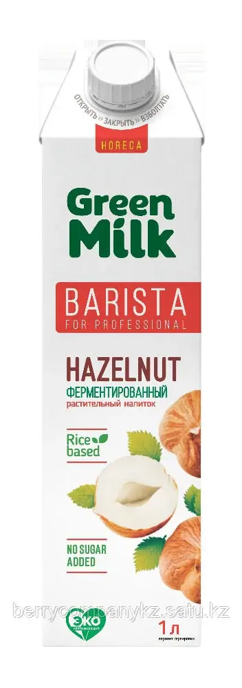 НАПИТОК ФУНДУЧНЫЙ GREEN MILK PROFESSIONAL 1Л