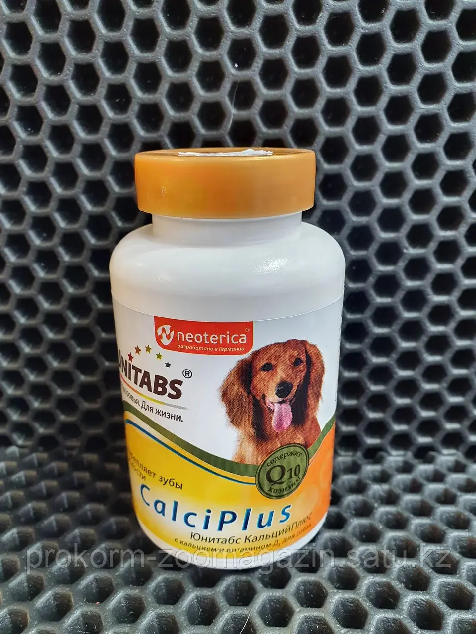 Unitabs CalciPlus, витаминный комплекс для собак с кальцием и витамином Д3, 100 табл