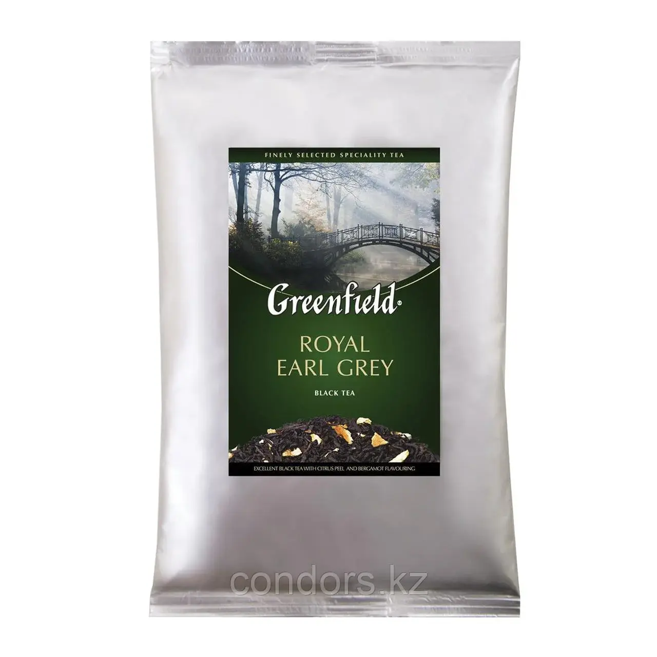 Чай листовой GREENFIELD "Royal Earl Grey" черный с бергамотом 250 г, 0975-15 Код: 0975-15