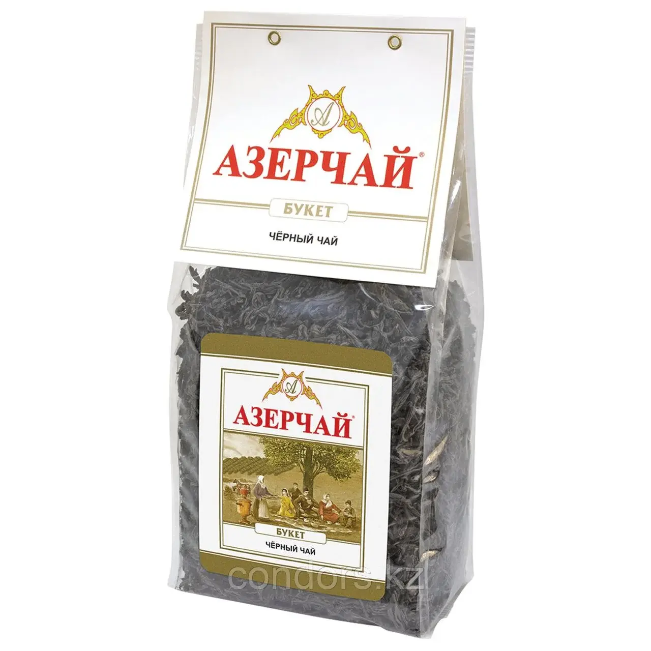 Чай листовой АЗЕРЧАЙ "Букет" черный крупнолистовой 400 г, 413002 Код: 413002