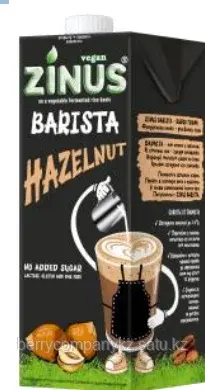 ZINUS BARISTA растительное молоко фундуковое 1л
