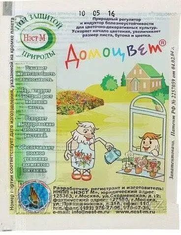 Домоцвет амп. 1мл (500) НЭСТ-М