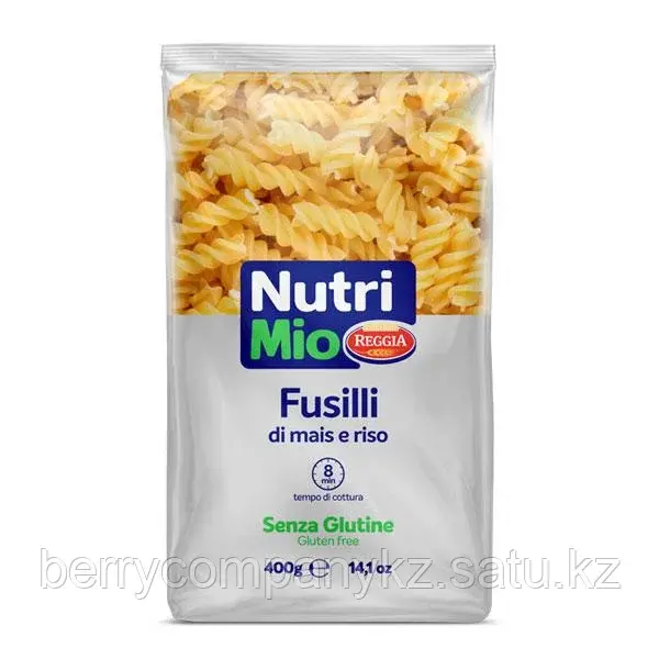 Макароны Фузили без глютена Nutri Mio Pasta Reggia 400 гр