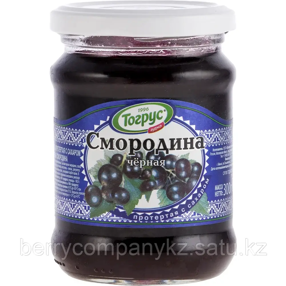 Джем Черная смородина "Тогрус" ведро 900 гр.