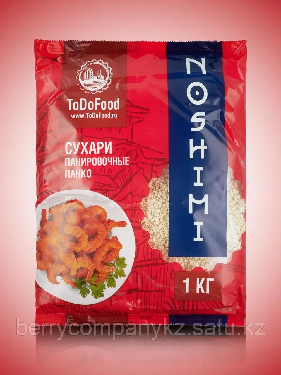 СУХАРИ ПАНИРОВОЧНЫЕ ПАНКО TODOFOOD 1КГ