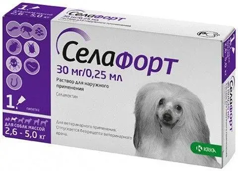 Inspector Quadro (Инспектор Квадро) Капли от паразитов для собак 1 - 4 кг