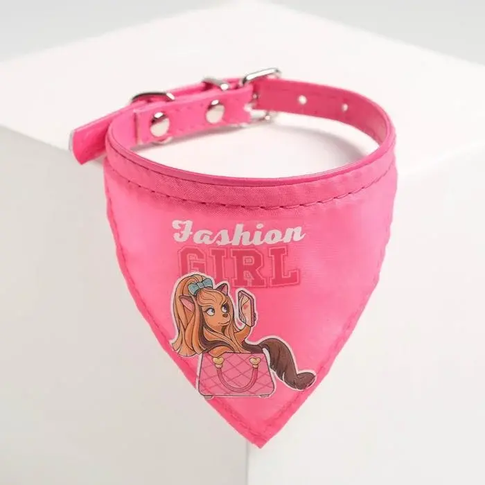 Ошейник с платком для собак Fashion Girl