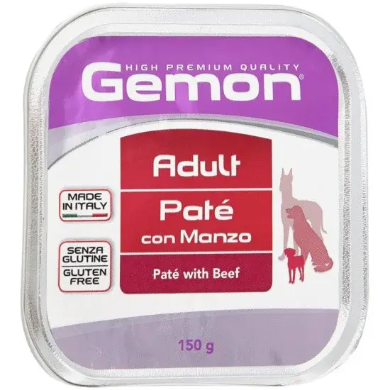 Gemon (Гемон) Паштет для собак Говядина, 150 г