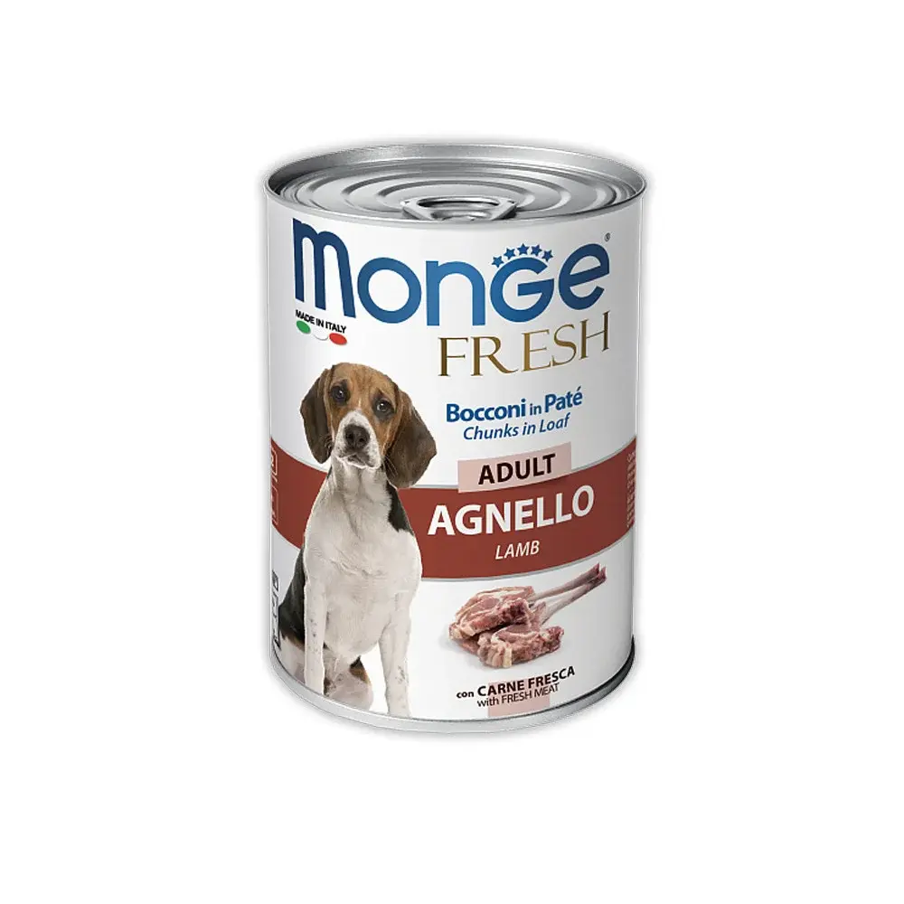 Monge Fresh (Монже Фреш) Консервы для щенков с телятиной и овощами, 400 г
