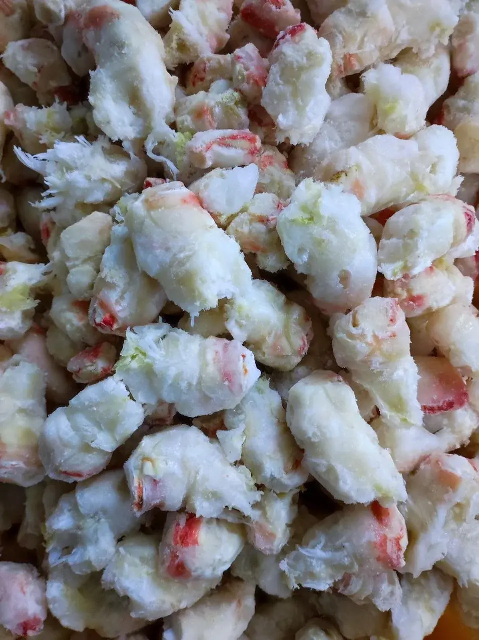 Мясо краба варено-мороженое Роза