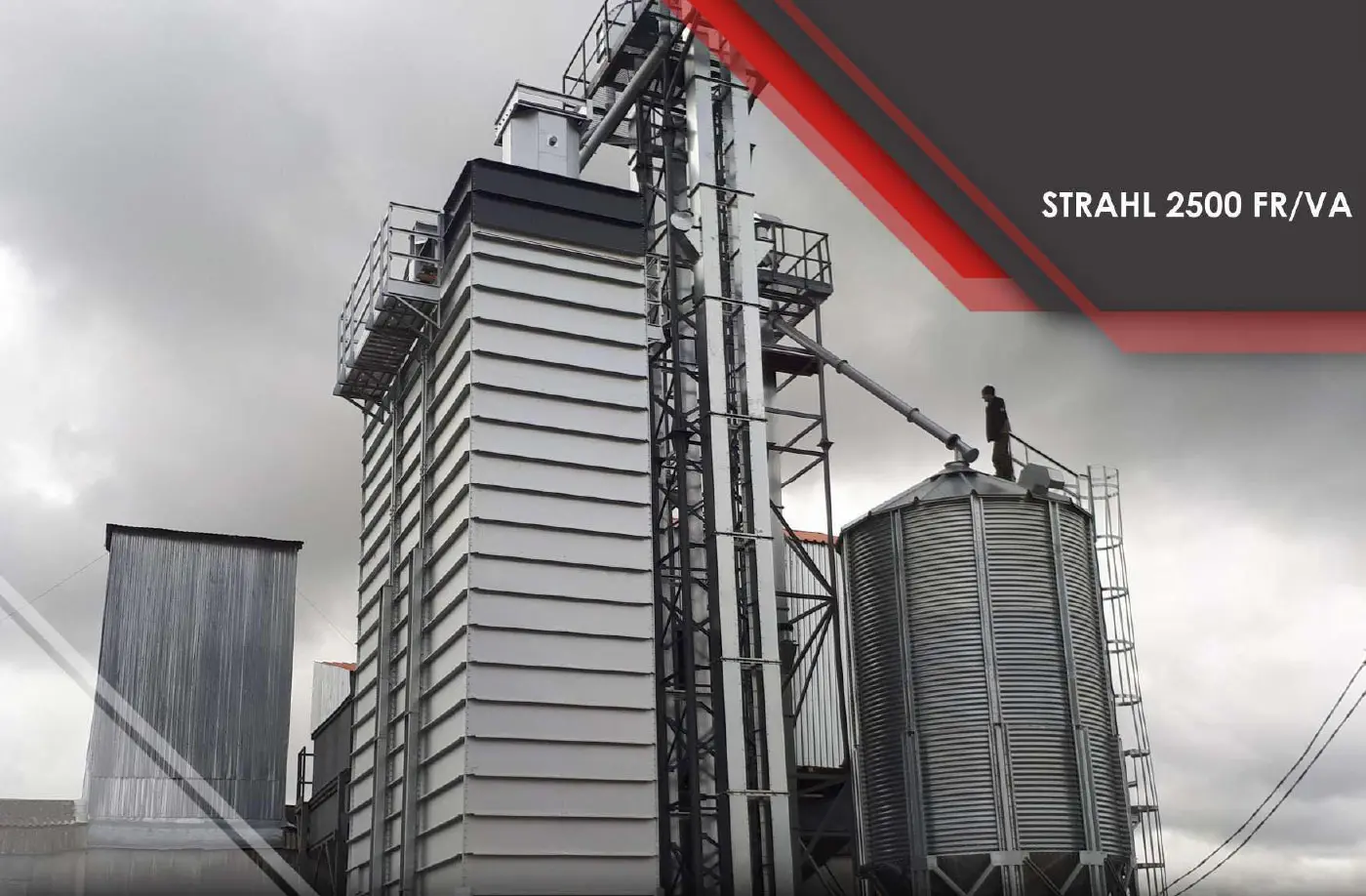 Стационарная циклическая зерносушилка Strahl 606 АR