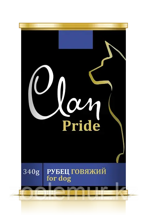 Clan Pride консервы для собак (рубец говяжий) 340 гр.