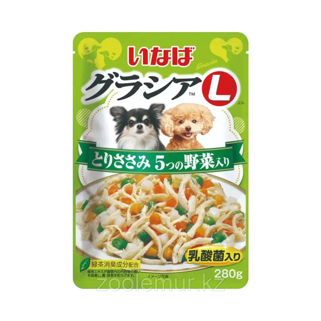INABA Gracia L Куриное филе с овощами 280 г