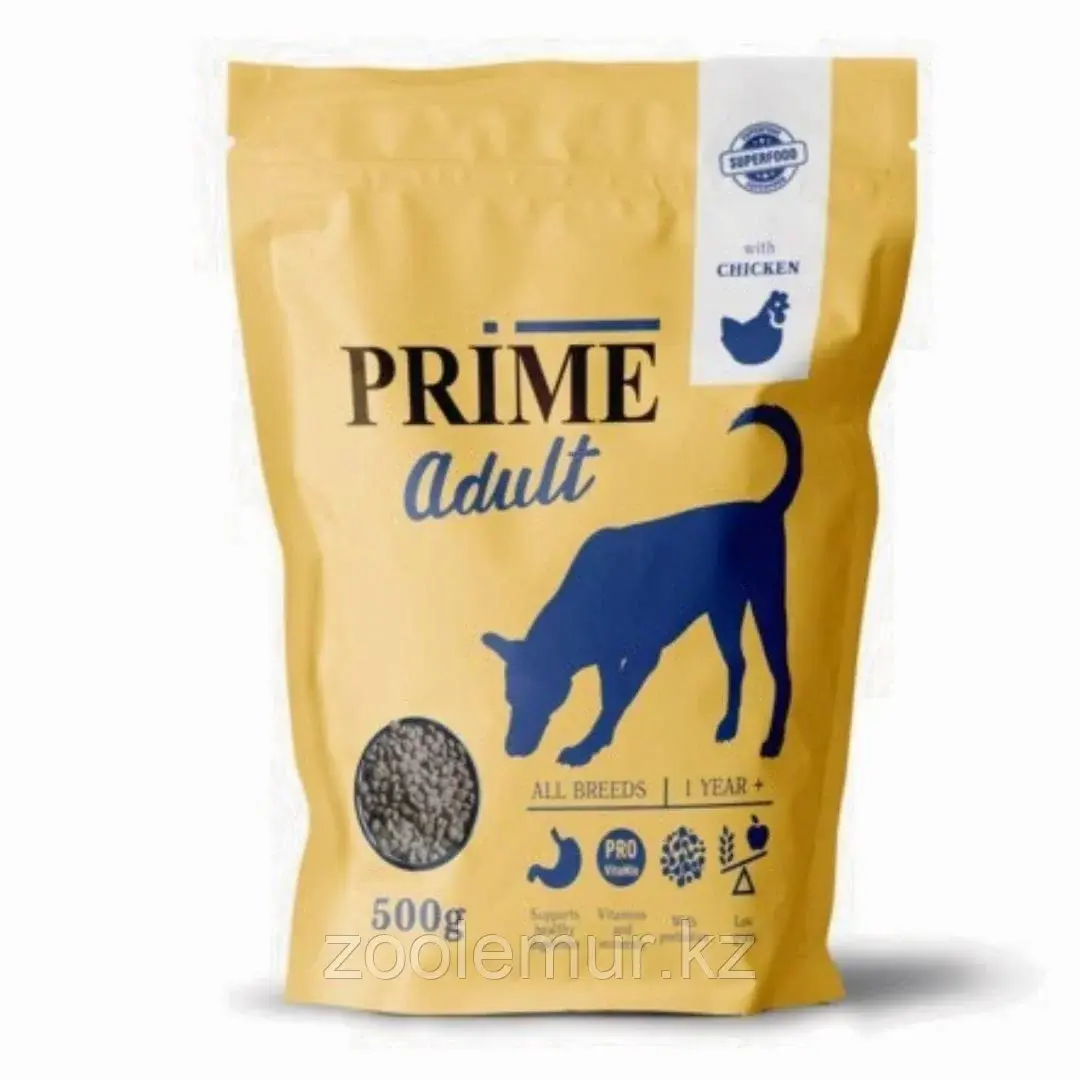 PRIME ADULT Сухой корм для собак всех пород, с курицей