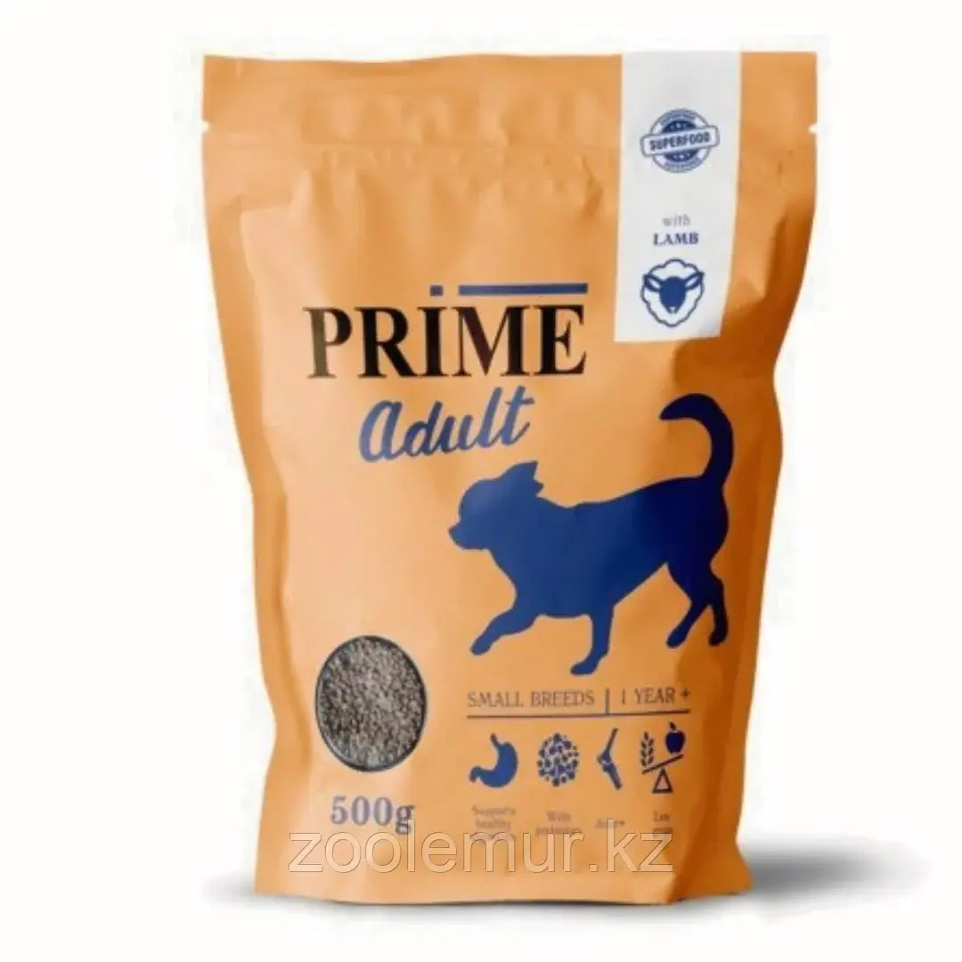 PRIME ADULT SMALL Сухой корм для собак мелких пород, с ягненком