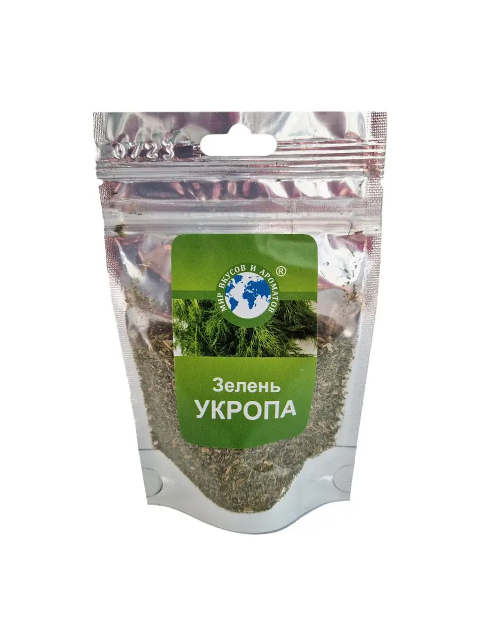 Зелень укропа 20гр., ПМ zip lock Код: 4870001740870