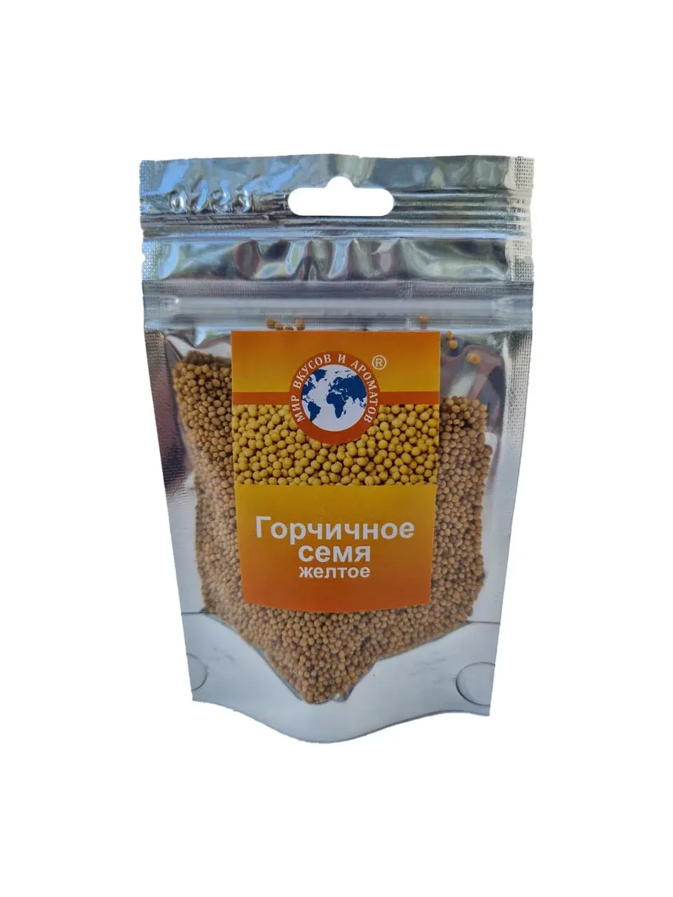 Горчичное семя жёлтое 50гр. Код: 4870001740085