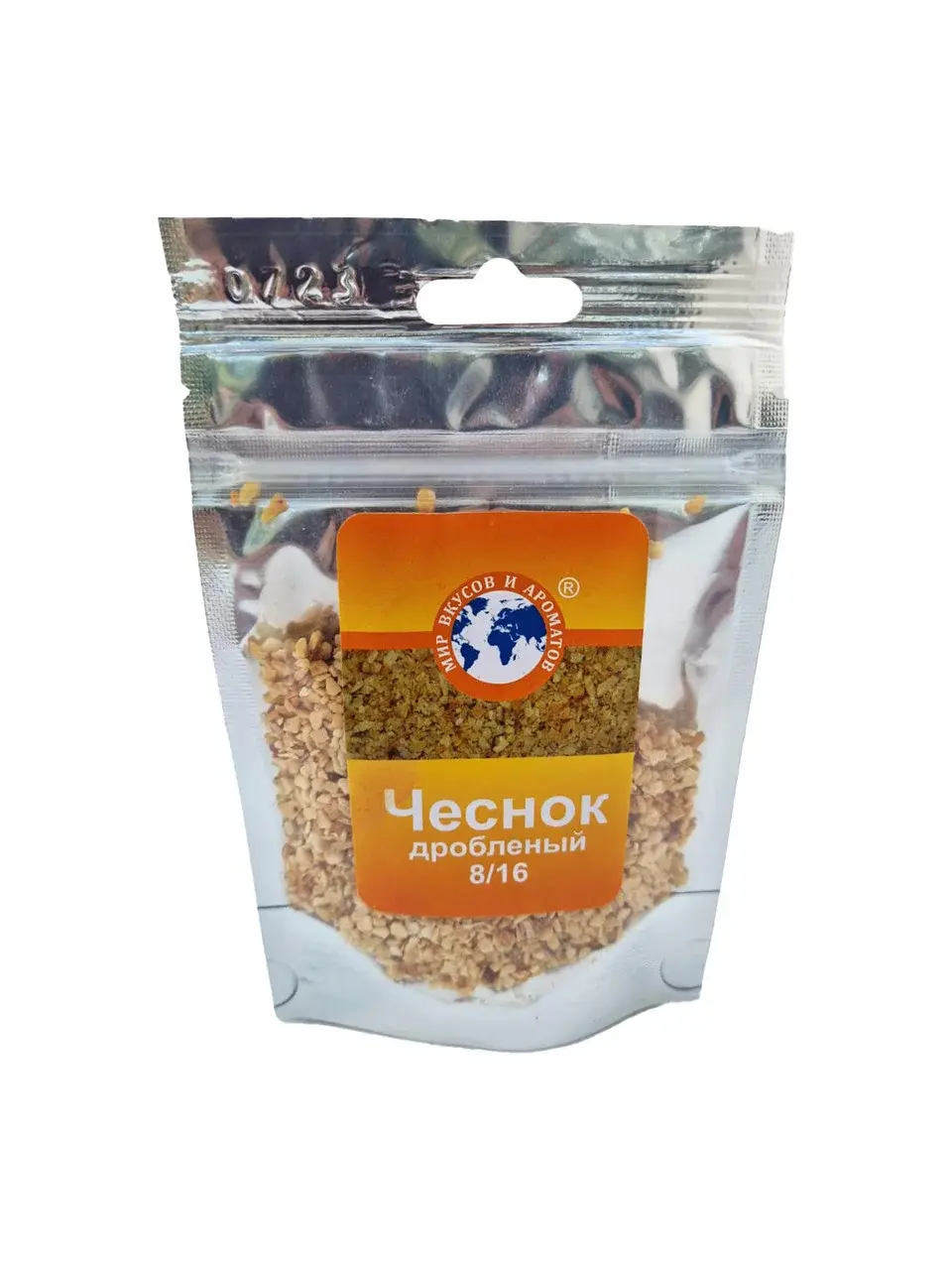 Чеснок дробленый 8/16 30гр. Код: 4870001740924
