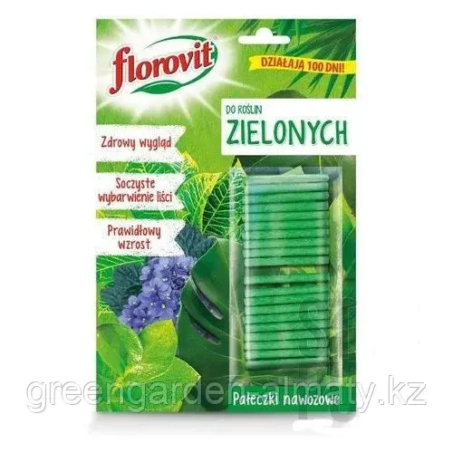 FLOROVIT Удобрение палочки для декоративно - лиственных растений 20 гр