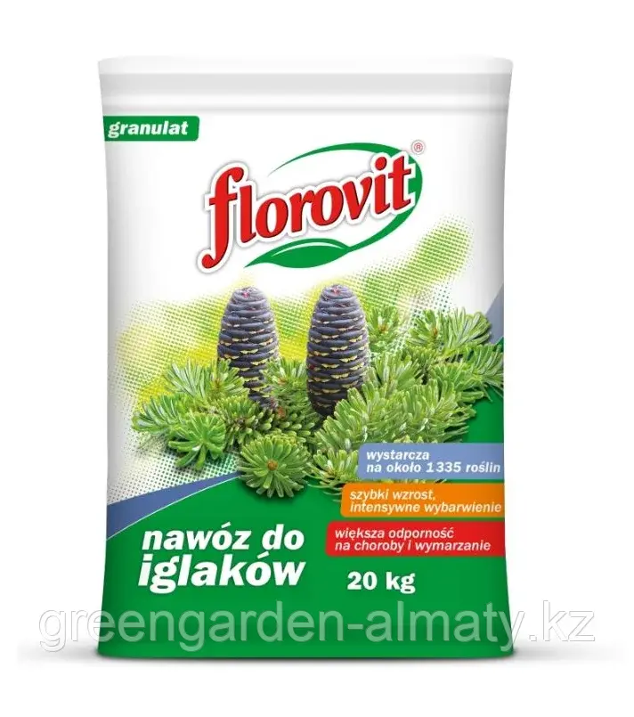 FLOROVIT Минеральное удобрение для хвойных растений, 10кг