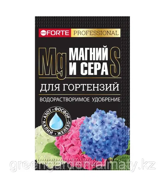 Bona Forte водорастворимое TURBO для Голубики, рододендронов и др. кислотолюб-х с серой и магнием, 100г