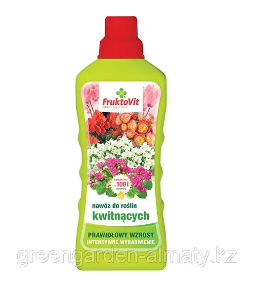 FLOROVIT жидкое минеральное удобрение FruktoVit PLUS для Цветущих, 1,1л