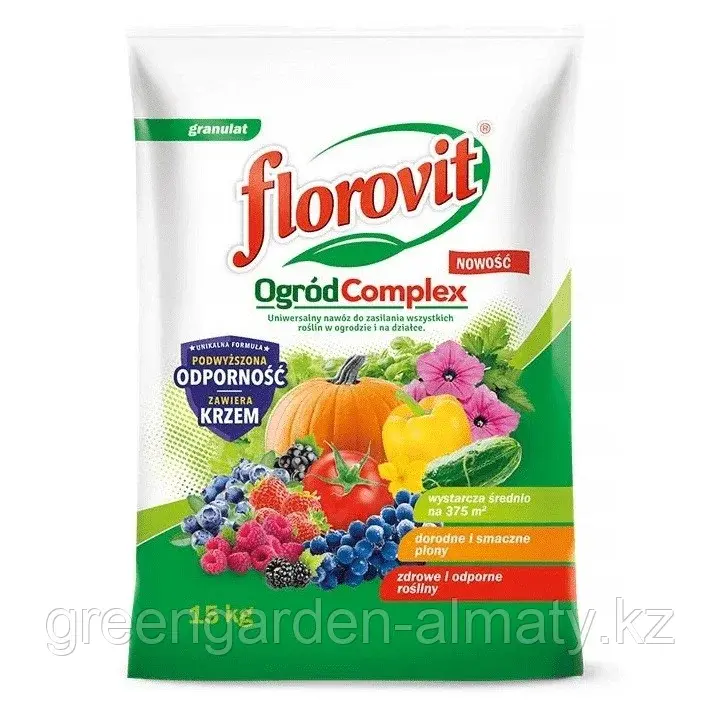 FLOROVIT Минеральное удобрение Complex универсальное, 15кг