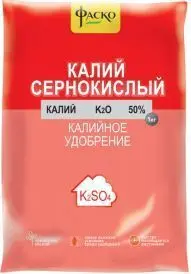 Удобрение сухое Калий Сернокислый (на основе), 1кг | Фаско