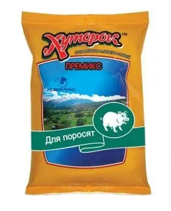 Хуторок для поросят премикс 1 кг