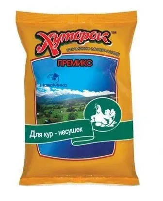 Хуторок для кур несушек премикс 1 кг