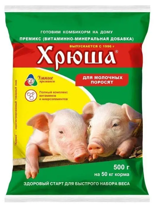 Хрюша премикс 500 гр