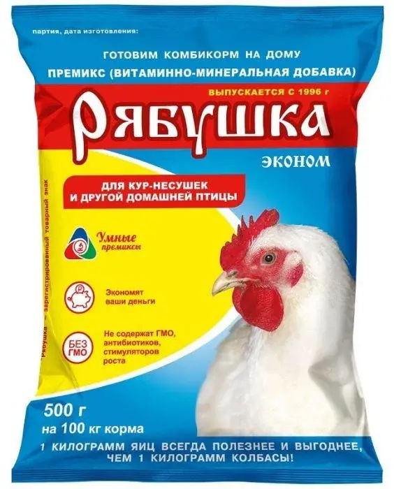 Рябушка (Эконом) премикс 500 гр