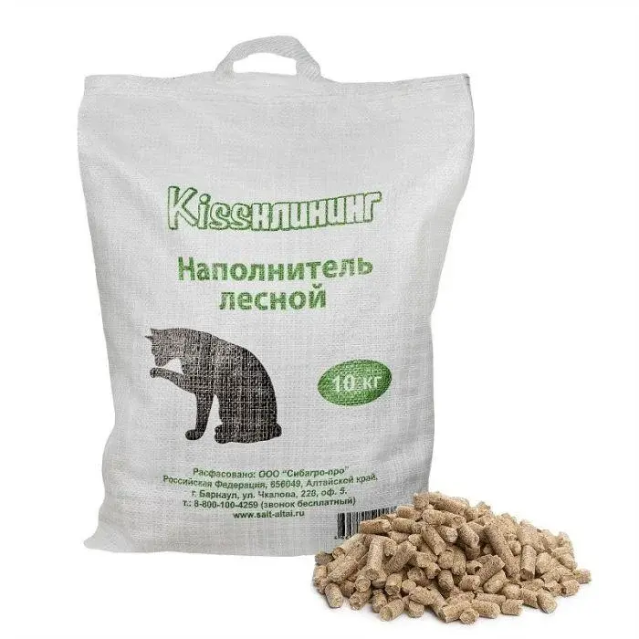 Наполнитель Лесной 10 кг 8 мм СИБАГРО