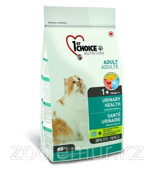 st Choice URINARY HEALTH сухой корм для кошек на основе курицы 1,8 кг