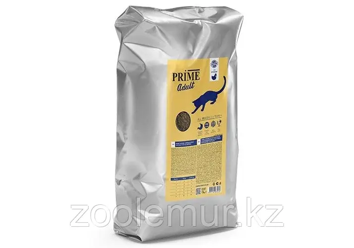 PRIME ADULT Сухой корм для кошек с курицей 15