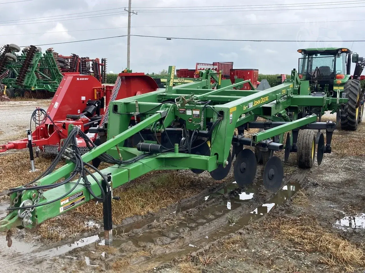 Глубокорыхлитель John Deere 2100 (9 стоек) Код: ГЛ0064