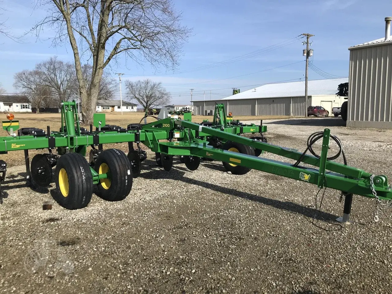 Глубокорыхлитель John Deere 2100 (9 стоек) Код: ГЛ0062