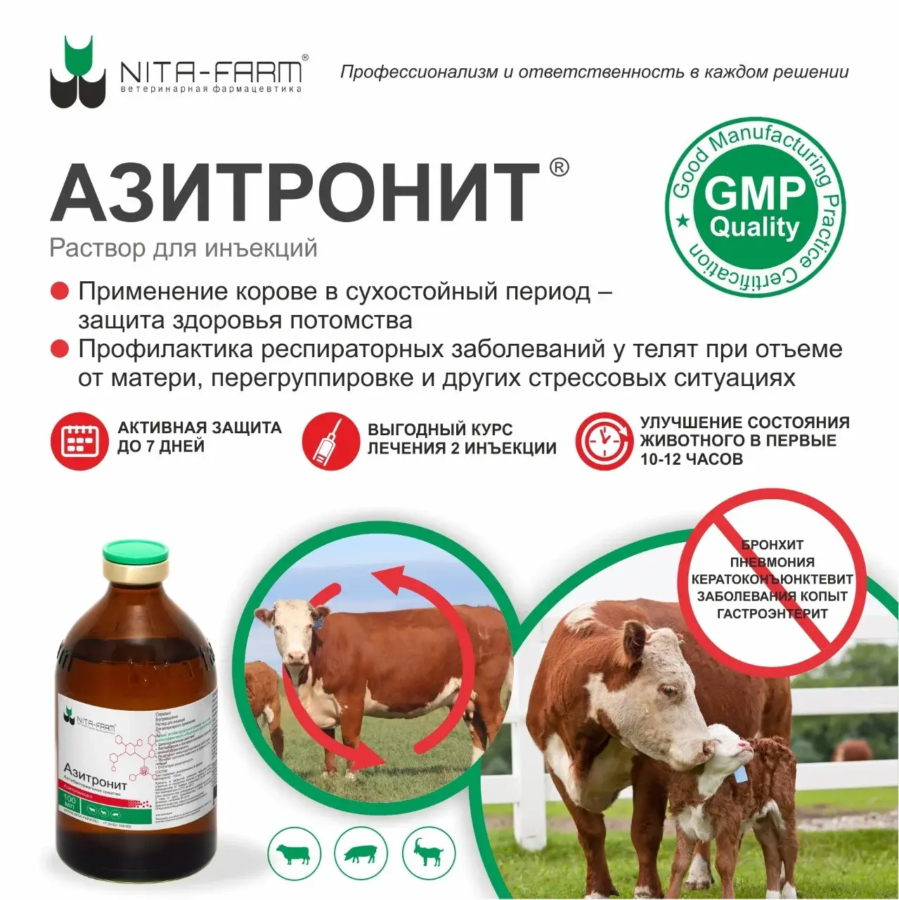 Азитронит 100 мл азитромицин