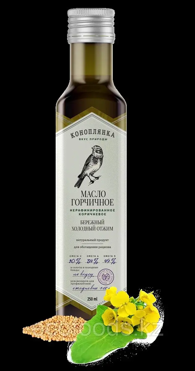 Горчичное масло "Коноплянка"