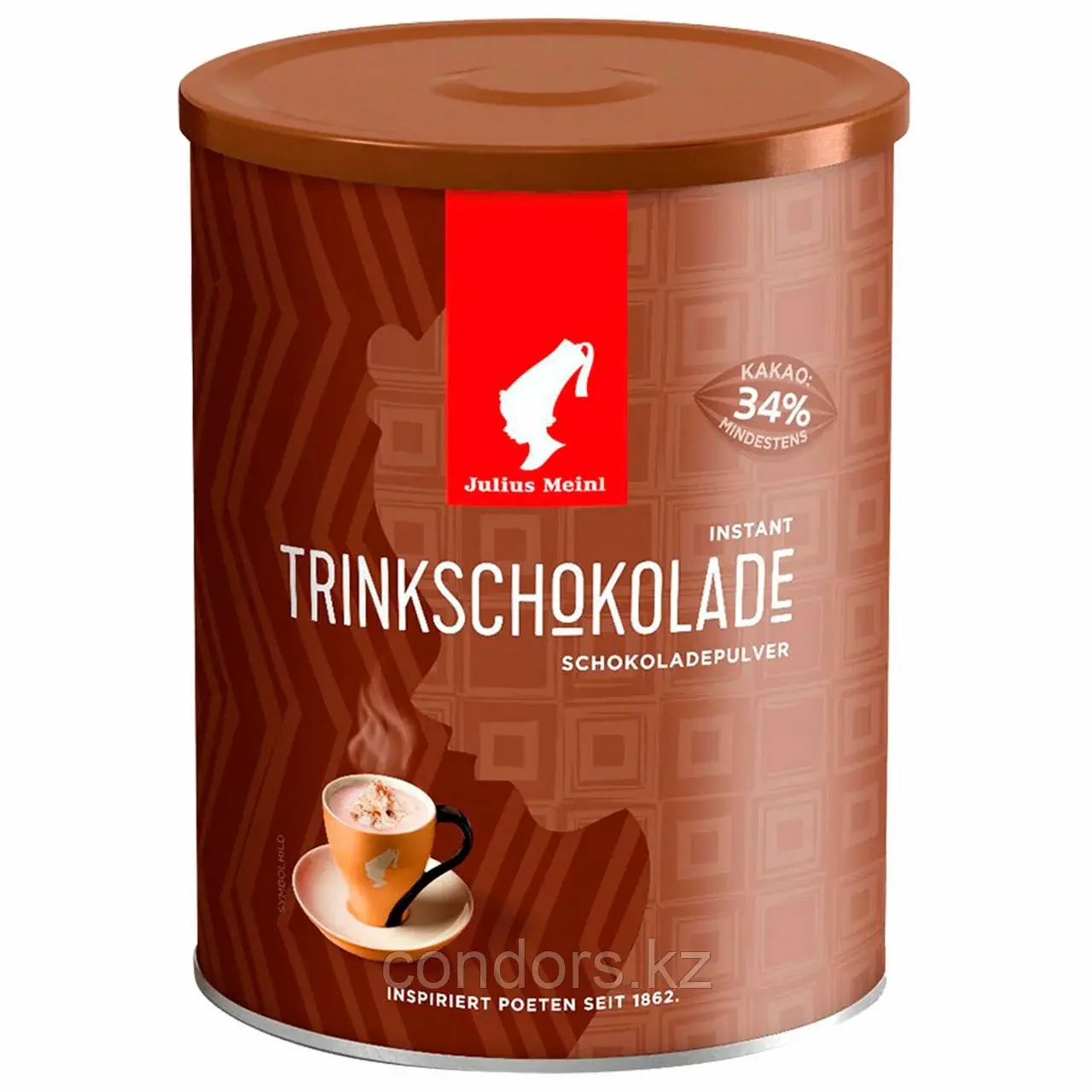 Горячий шоколад JULIUS MEINL "Trinkschokolade", банка 300 г, АВСТРИЯ, 79670 Код: 79670
