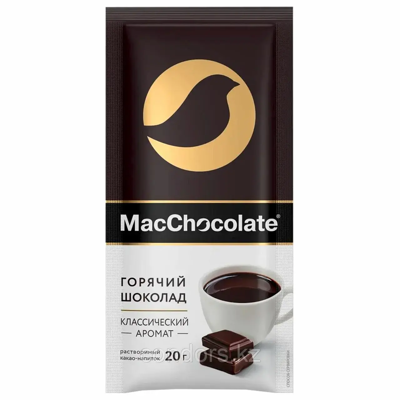 Горячий шоколад MACCHOCOLATE растворимый классический, пакетик 20 г, 64384 Код: 64384