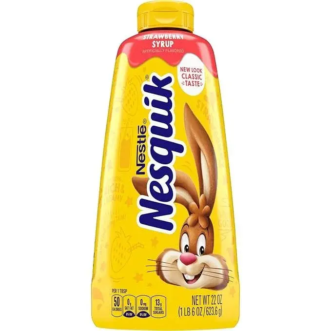 Клубничный сироп Nesquik
