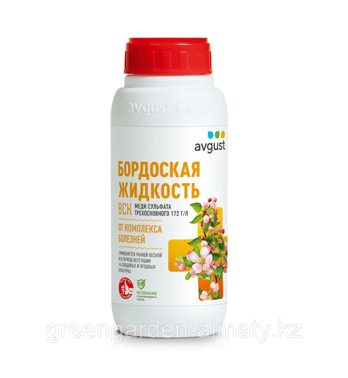 Бордосская жидкость 500 мл. (от болезней) Avgust