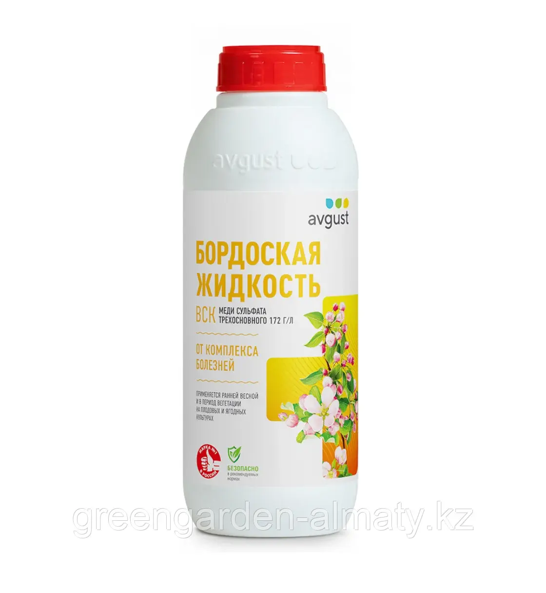 Бордосская жидкость 1л. (от болезней) Avgust