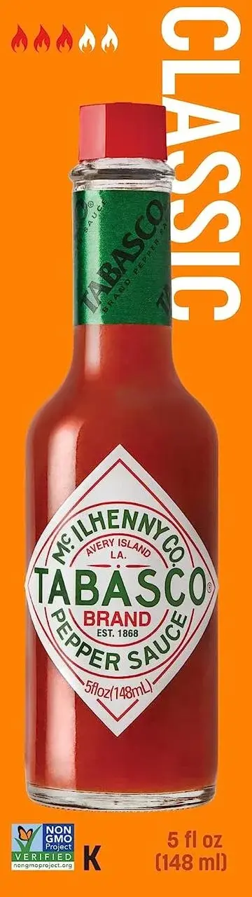Перечный соус Tabasco красный 148 мл Код: 658