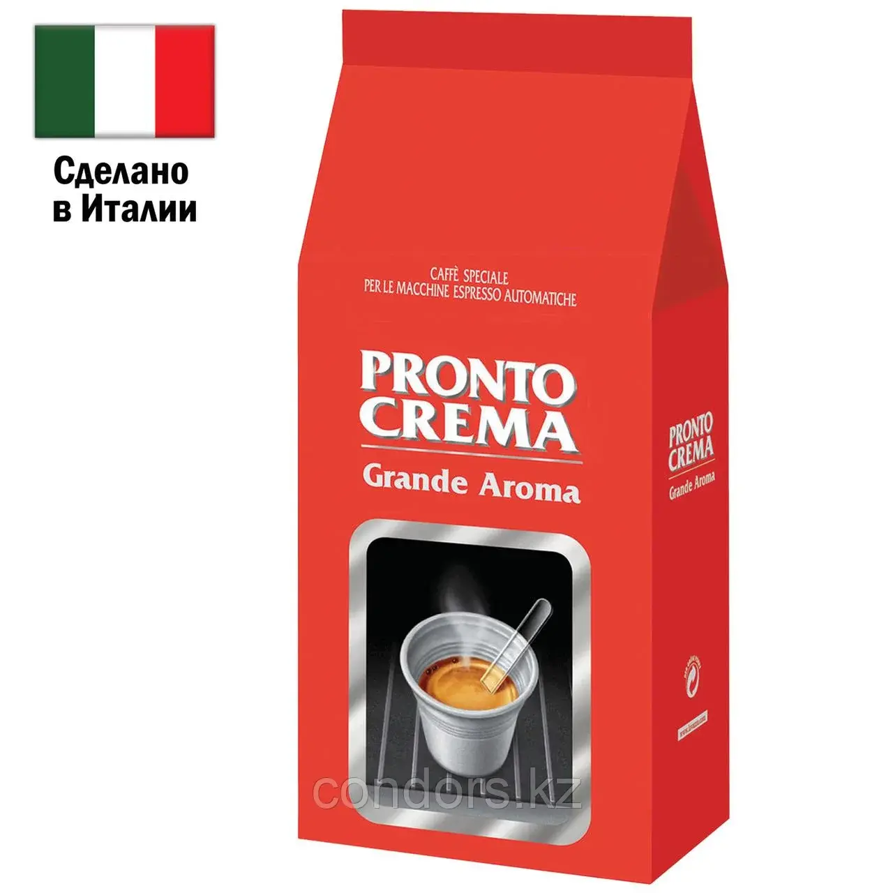 Кофе в зернах LAVAZZA "Pronto Crema" 1 кг, ИТАЛИЯ, 7821 Код: 7821