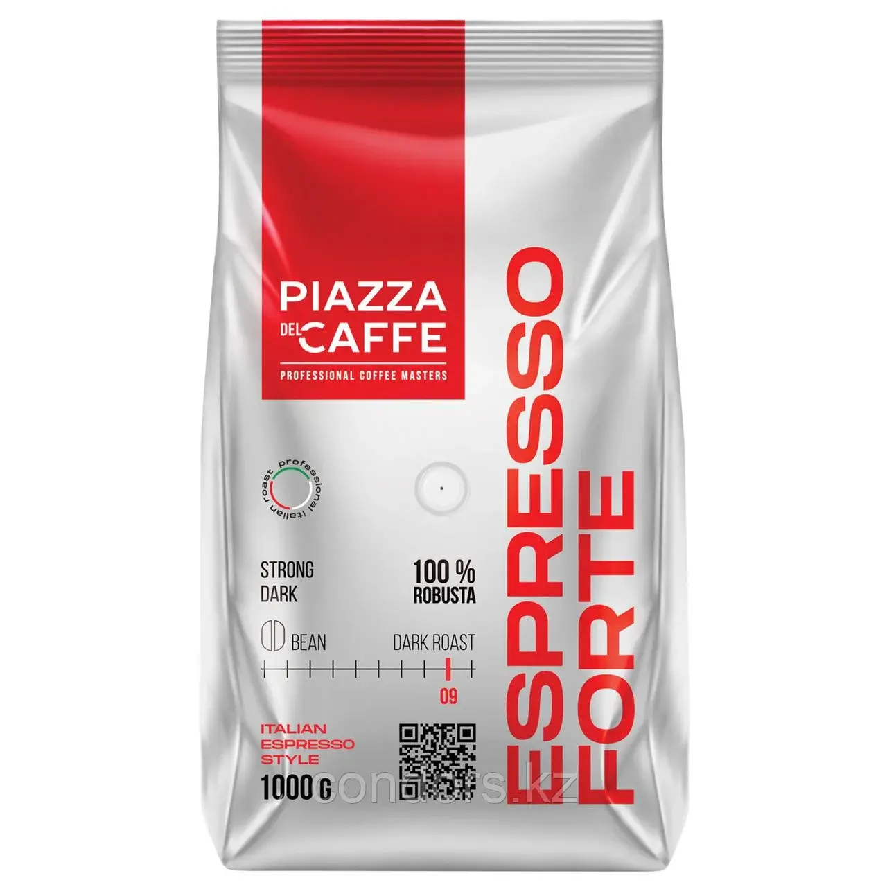 Кофе в зернах PIAZZA DEL CAFFE "Espresso Forte" 1 кг, 1097-06 Код: 1097-06