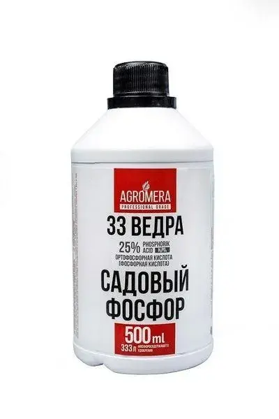 МЕРА Агромера Садовый фосфор 33 ведра 0,5 л 500 мл